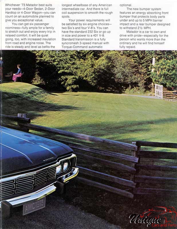 1973 American Motors Brochure Page 5